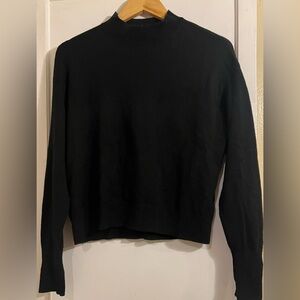 Everlane black cashmere sweater